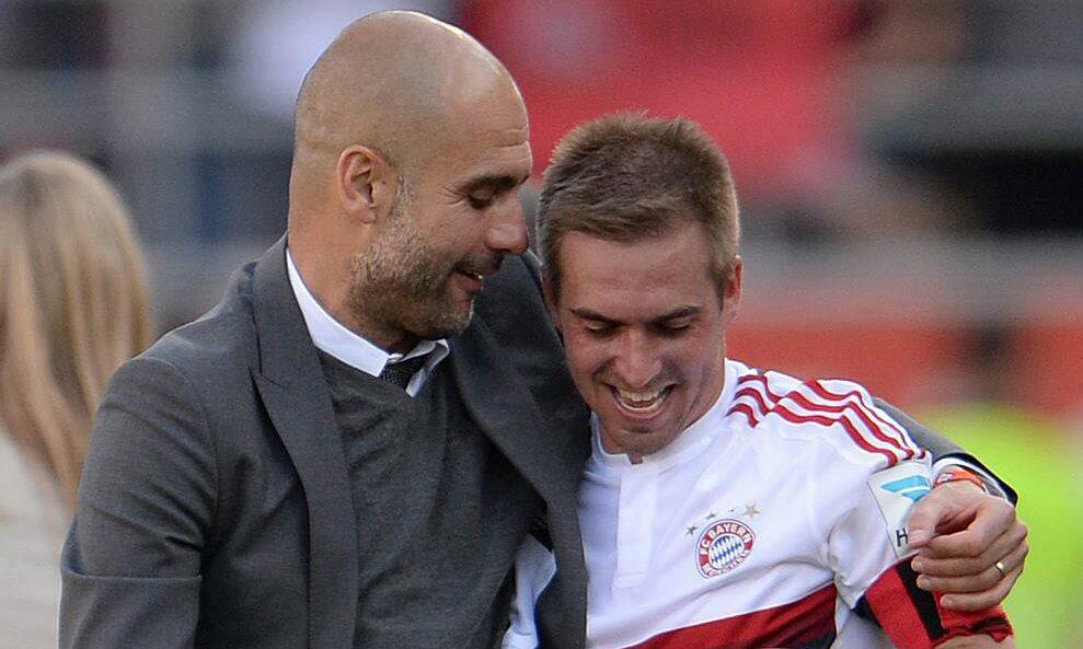 PHILIPP LAHM và Pep Guardiola